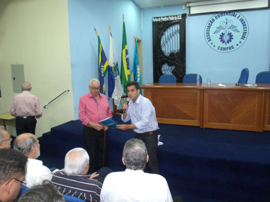 Diretores e associados da Acic aguardam visita do Prefeito Rafael Diniz