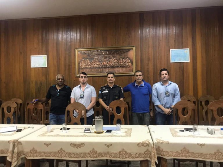 Sub comandante do 8° BPM, apresentou dados sob a queda da violência na região durante reunião do Conselho Comunitário de Segurança