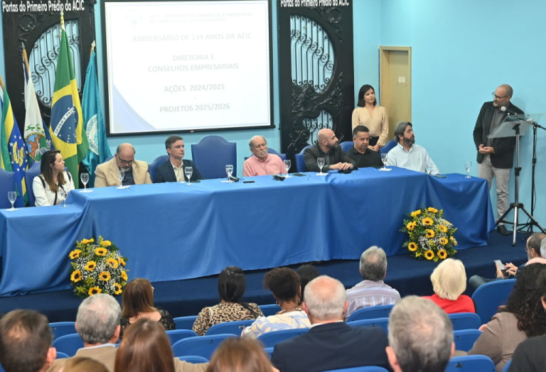 Os 134 anos da ACIC  reúnem empresários e sociedade civil em solenidade festiva